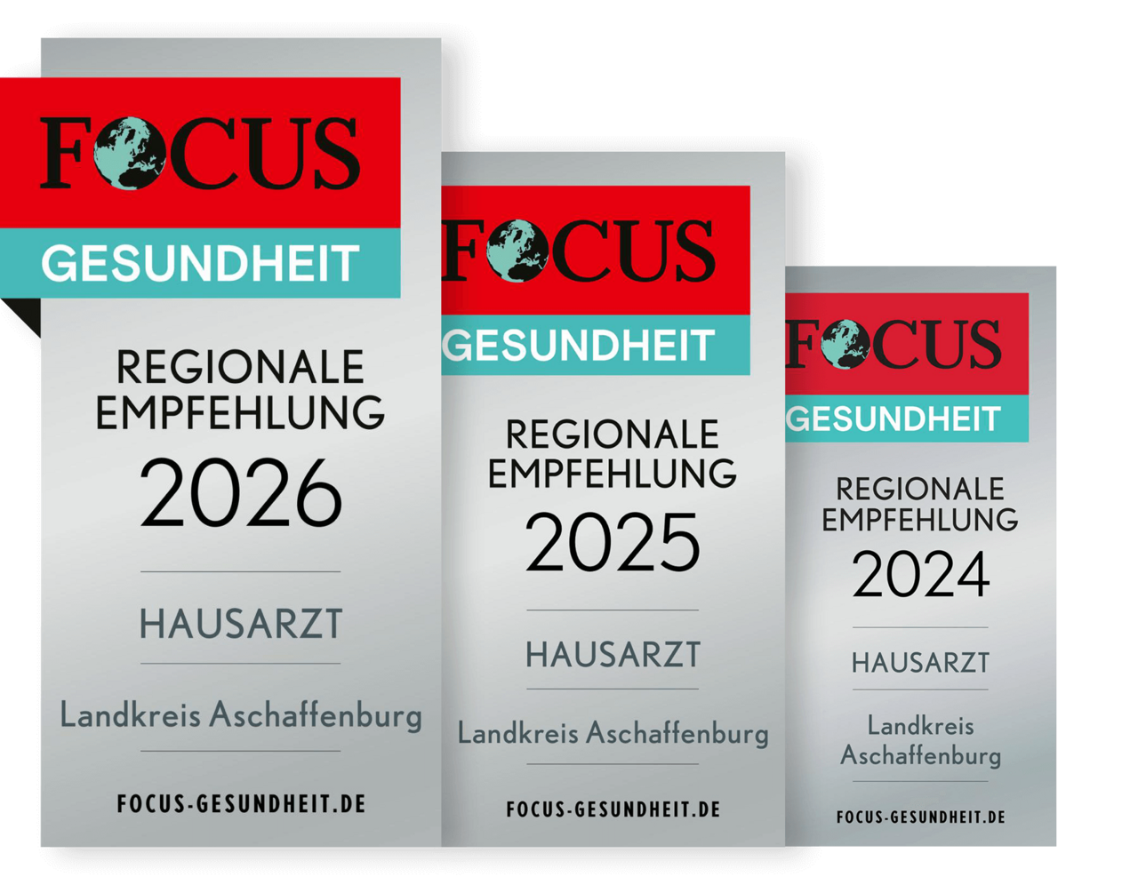 FOCUS-Empfehlung 2023 – Hausarzt Landkreis Aschaffenburg Auszeichnung „FOCUS Empfehlung 2023“ für Hausärzte im Landkreis Aschaffenburg